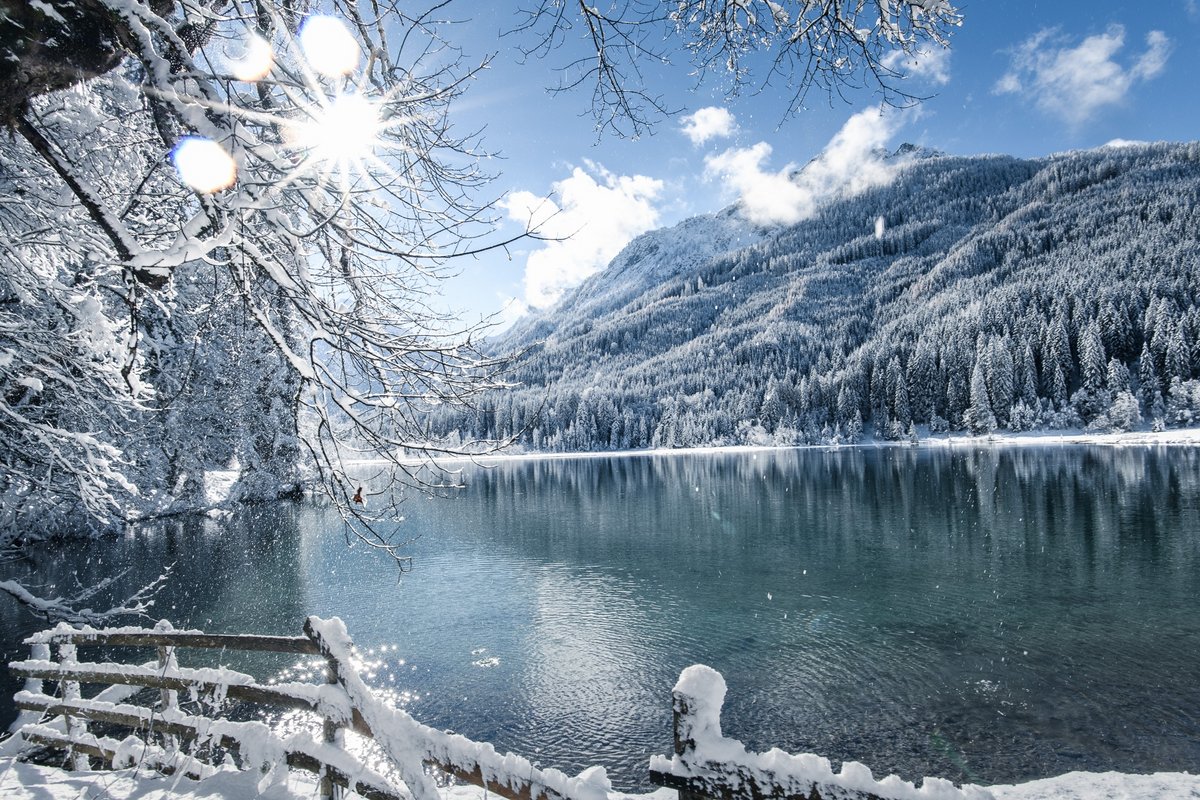 winterwanderung um den jägersee in wagrain-kleinarl